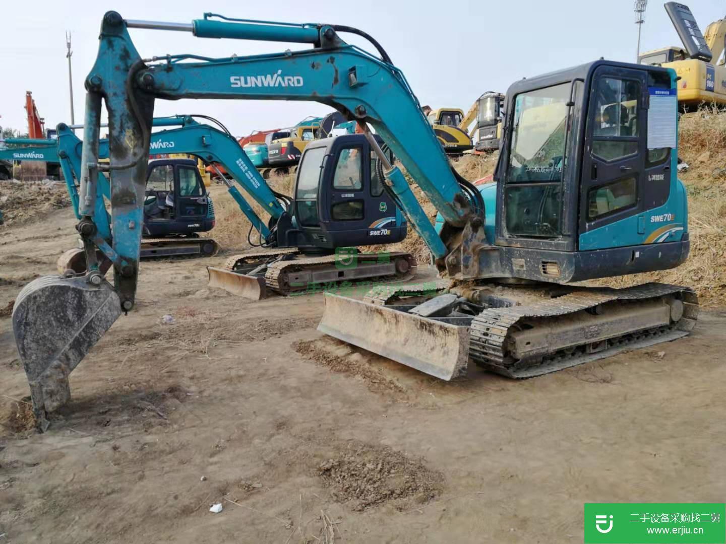 轉讓土方車一手山河智能 SWE70E 二手挖掘機