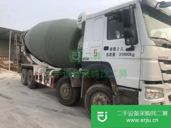 二手的豪沃國五攪拌車出售