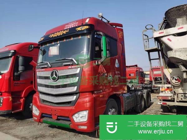 轉(zhuǎn)讓售二手歐曼奔馳動力牽引車 國五 雙驅(qū)輕體 510馬力