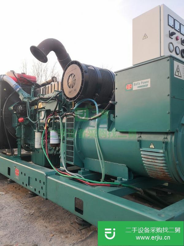 出售9.9成新沃爾沃300千瓦發電機