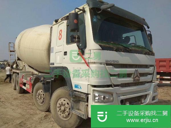 轉讓二手國五豪沃17年大20方攪拌車 支持分期 二手水泥攪拌罐車