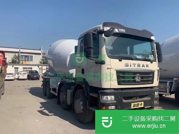 轉讓18年陜汽德龍豪沃十四方三節傳動軸攪拌車，可分期可提檔