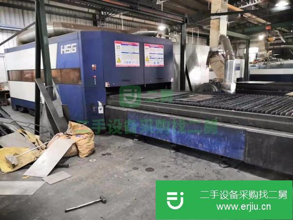轉(zhuǎn)讓2017年宏山6000瓦光纖激光切割二手?jǐn)?shù)控折彎機(jī)剪板機(jī)