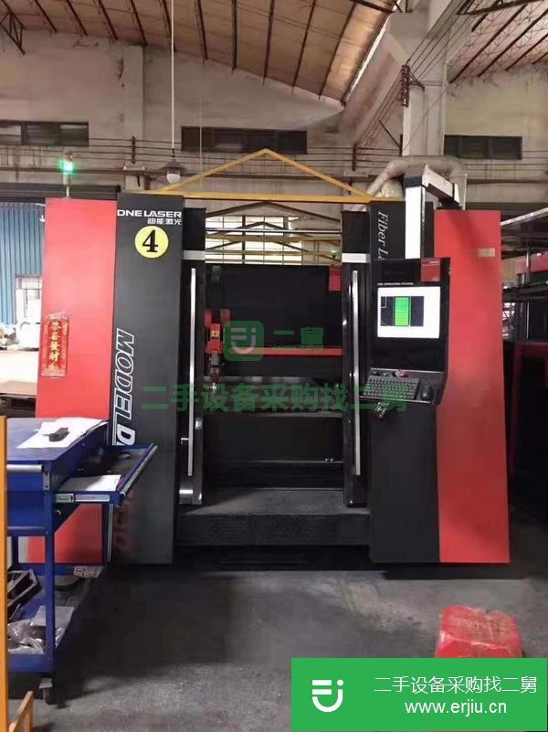 轉讓2017年迪能1000瓦光纖激光切割機二手剪板折彎機
