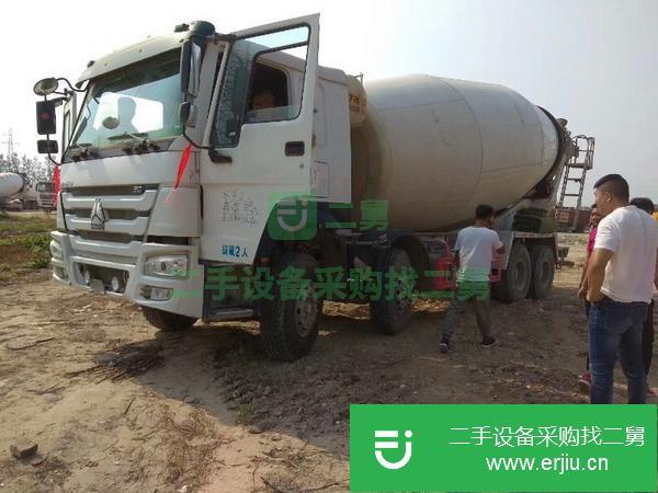 轉讓二手國五豪沃17年大20方攪拌車 支持分期 二手水泥攪拌罐車