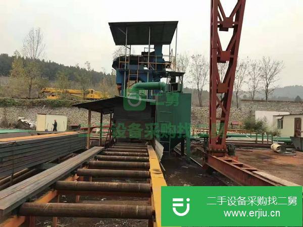 轉讓急售通過試拋丸機開口1.3米乘2米8臺11千瓦高效拋丸器
