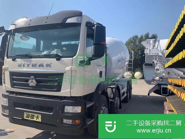 轉讓18年陜汽德龍豪沃十四方三節傳動軸攪拌車，可分期可提檔