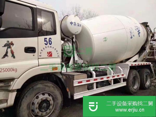 出售17年國五歐曼十臺二手攪拌罐車,14方罐,車況很好