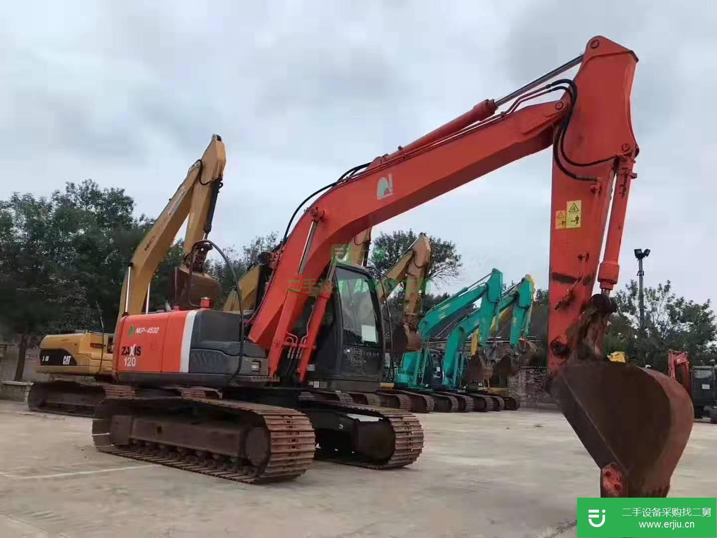 工地不干了轉讓日立120-3二手挖掘機 (個人急售自己用保養好)