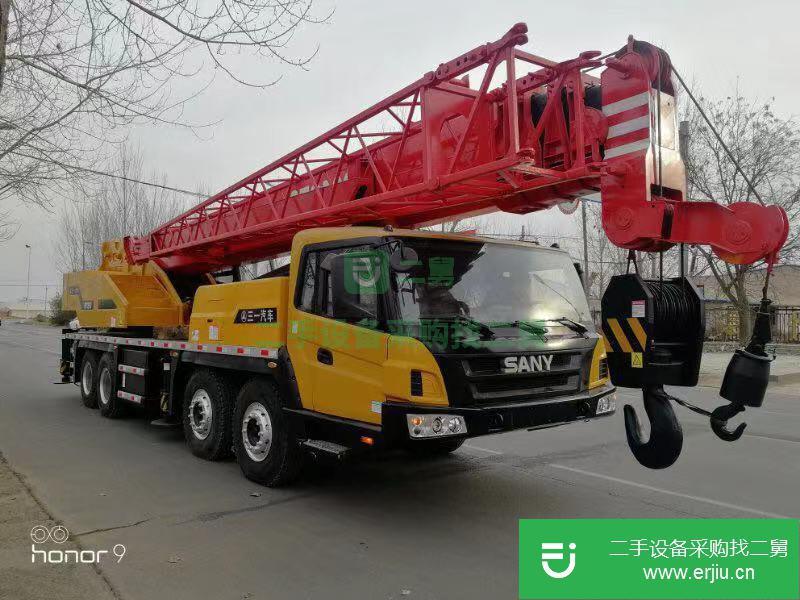 出售二手國產及進口工程機械吊車 (出售三一工程機械噸車)