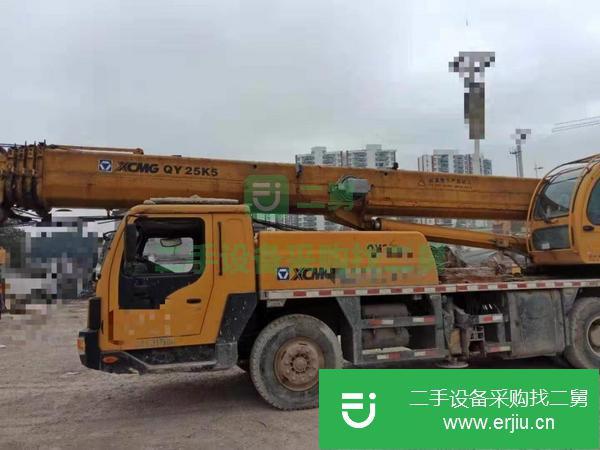 轉(zhuǎn)讓二手的徐工25k5吊車,11年5月