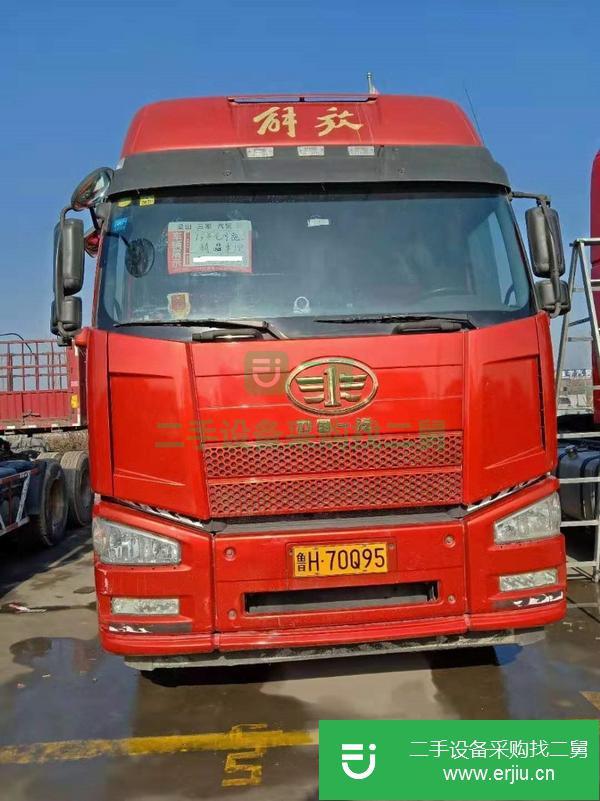 轉(zhuǎn)讓急售16年二手解放牽引車 460馬力 雙驅(qū)輕體