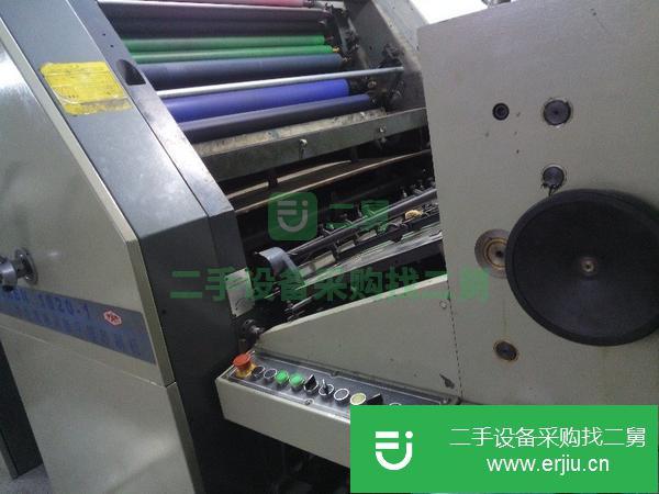 轉(zhuǎn)讓102O單色酒精印刷機(jī)