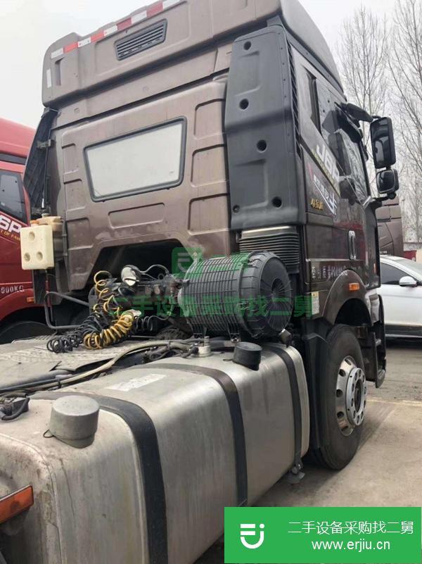 出售二手牽引車一汽解放J6P國五牽引車拖頭可按揭