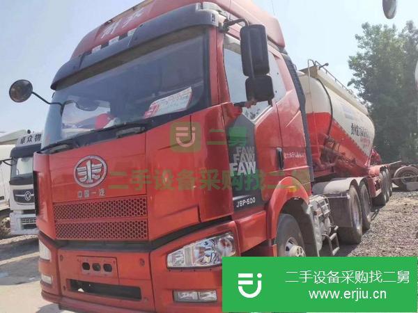 便宜出售二手歐曼陜汽德龍解放j6水泥罐車35到55立方手續齊無事故