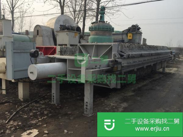 轉(zhuǎn)讓出售二手250平方壓濾機(jī)
