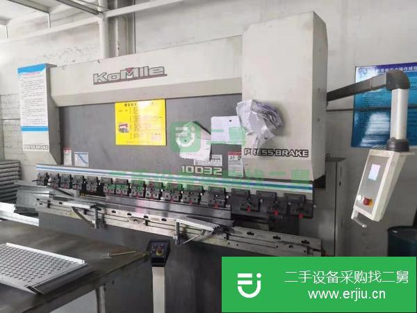 轉(zhuǎn)讓2017年科米勒100Tx3米2雙伺服數(shù)控折彎機(jī)二手剪板機(jī)