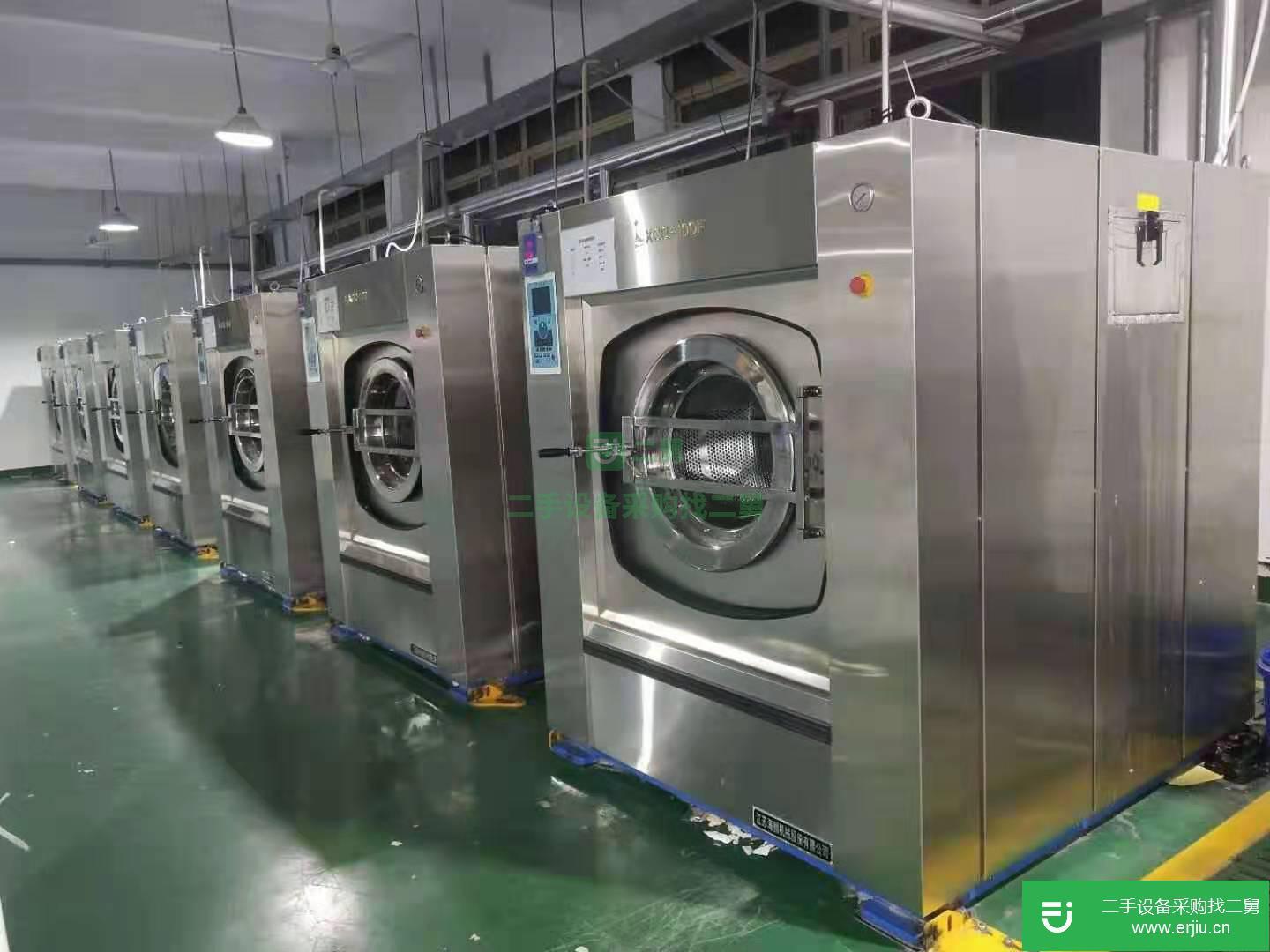 低價(jià)出售二手海獅水洗機(jī)烘干機(jī)二手百強(qiáng)瀾美折疊機(jī)