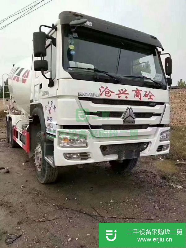 轉讓18年陜汽德龍豪沃十四方三節傳動軸攪拌車，可分期可提檔