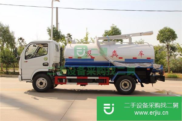 轉(zhuǎn)讓東風多利卡5方吸糞車特價處理  可申請政府補貼