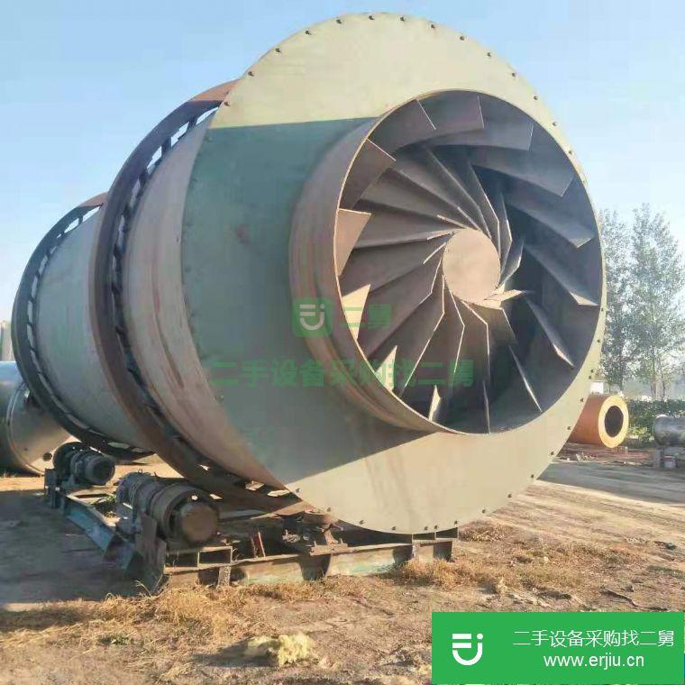 轉讓:烘干機2米4二手滾筒式烘干機,回轉式烘干機