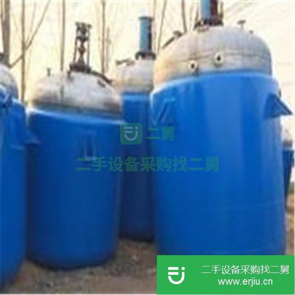 二手反應釜1立方2立方3立方5立方10立方不銹鋼反應釜,搪瓷反應釜,外盤管反應釜,電加熱反應釜出售