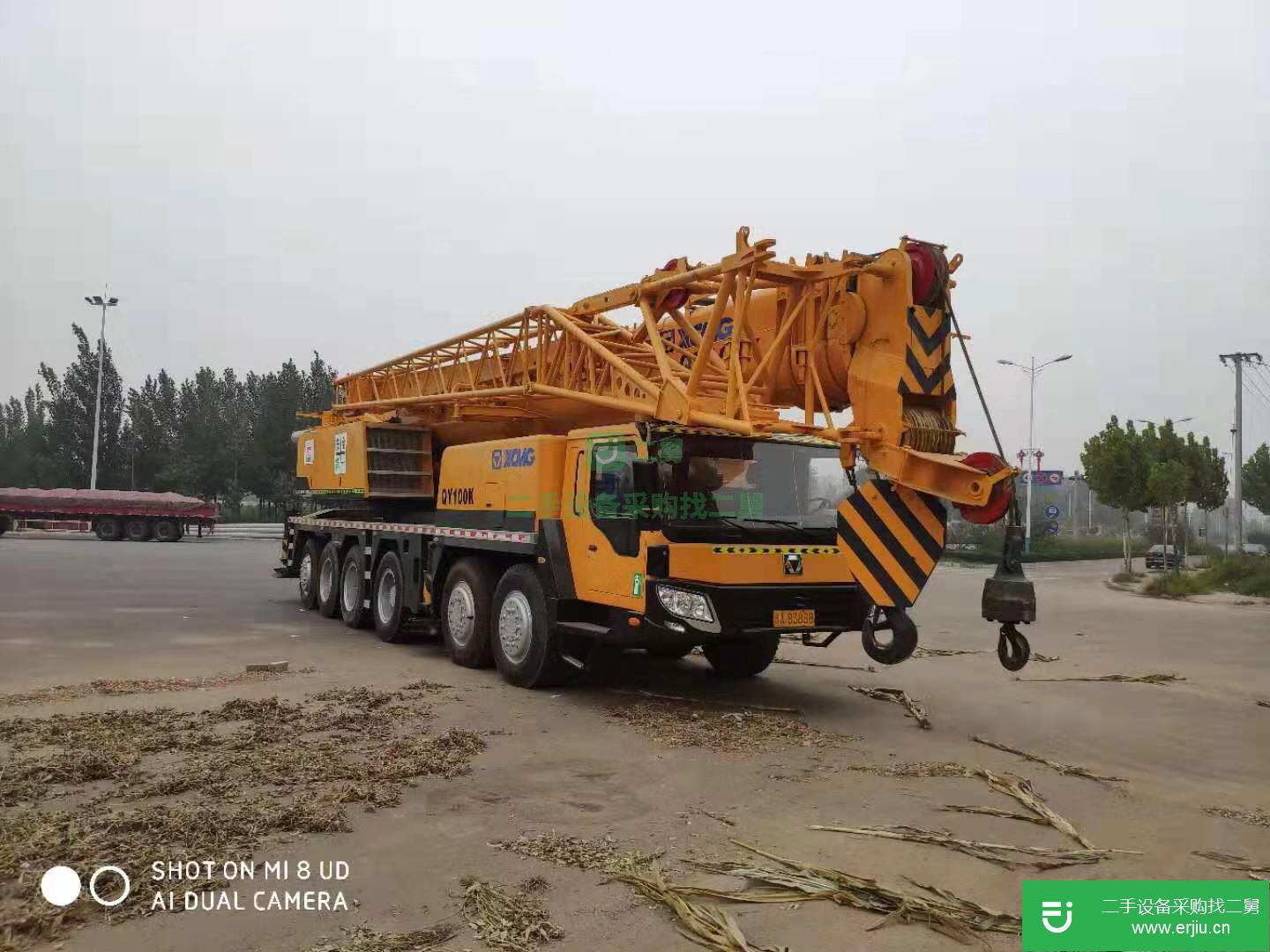 出售二手國產及進口工程機械吊車 (出售徐工工程機械吊車)