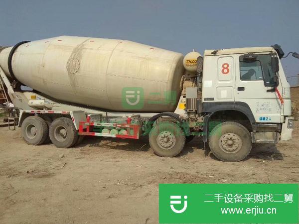轉讓二手國五豪沃17年大20方攪拌車 支持分期 二手水泥攪拌罐車