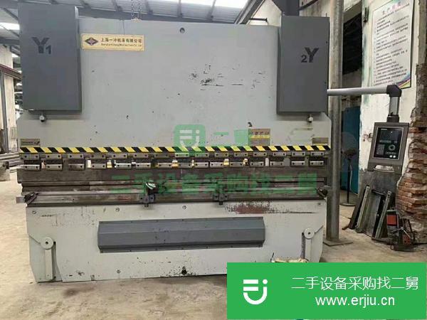 轉(zhuǎn)讓二手[上海一沖WC67K-160x3200液壓板料折彎機(jī)]