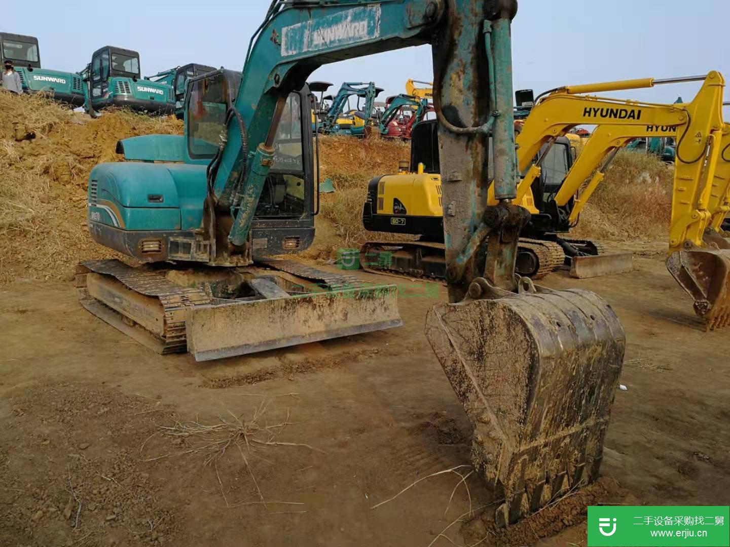 轉讓土方車一手山河智能 SWE70E 二手挖掘機