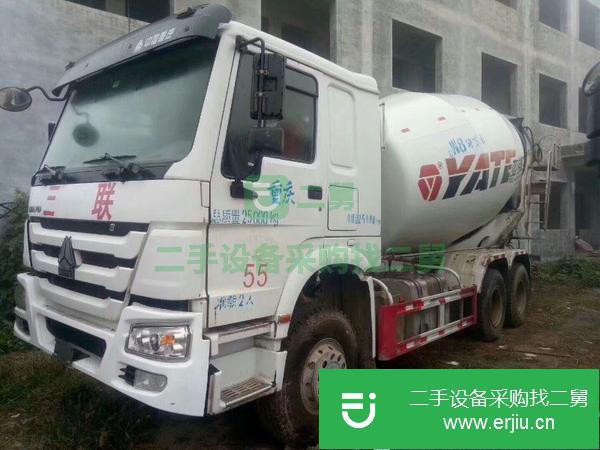轉讓處理二手豪沃14年大12方攪拌車 全手續 二手混凝土攪拌罐車