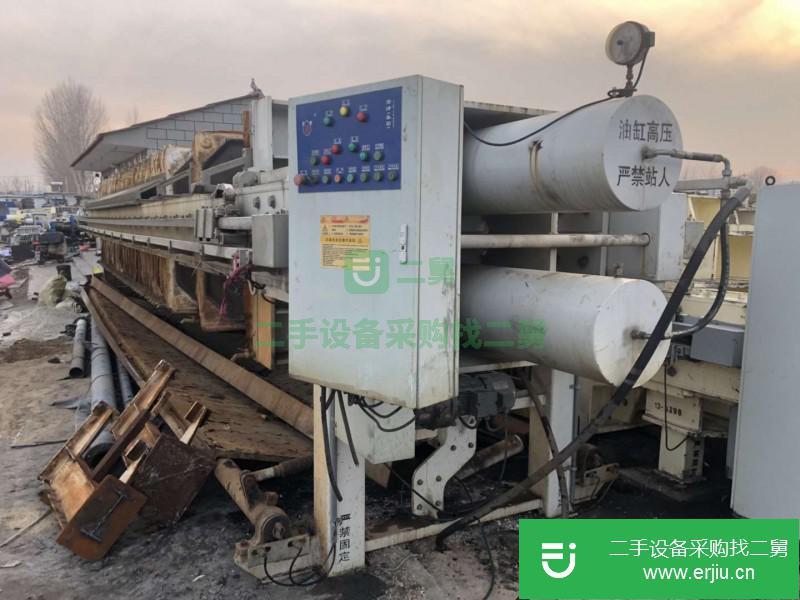 轉(zhuǎn)讓出售二手全自動(dòng)隔膜式壓濾機(jī)