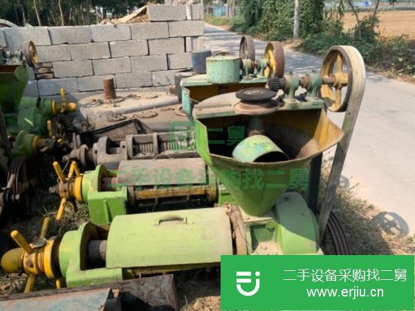 出售二手動(dòng)物油飼料油加工設(shè)備二手榨油機(jī)