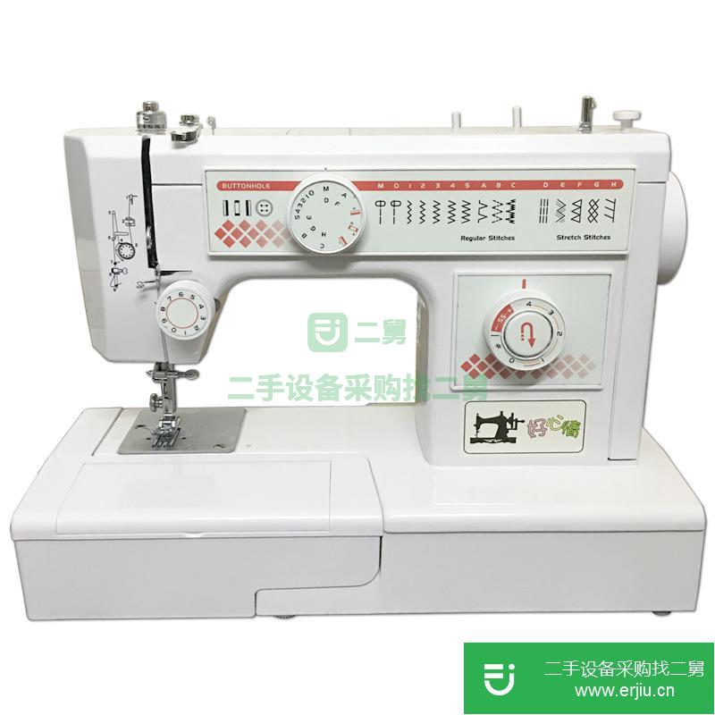 臺(tái)式家用便攜式吃厚帶鎖邊小型袖珍電動(dòng)縫紉機(jī)JH653型牌約9.6kg