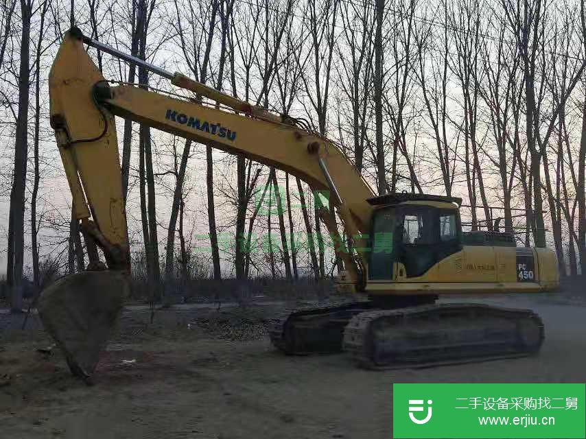 個人閑置一手純土方小松450-7二手挖掘機低價急轉 (質保一年，包送到家)
