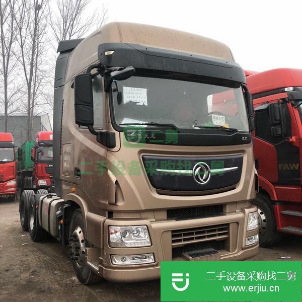 轉讓18年天龍旗艦版牽引車520馬力國五排放雙驅輕體原版可分期付款