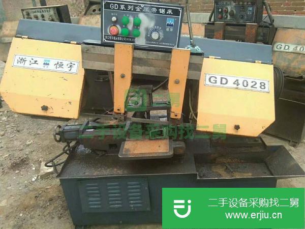 轉讓優質二手帶鋸床 GB4028帶鋸床