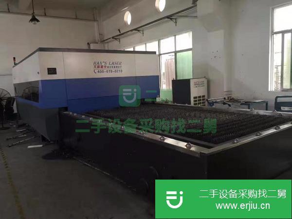 轉讓2017年大族3000瓦光纖激光切割二手數控折彎機剪板機