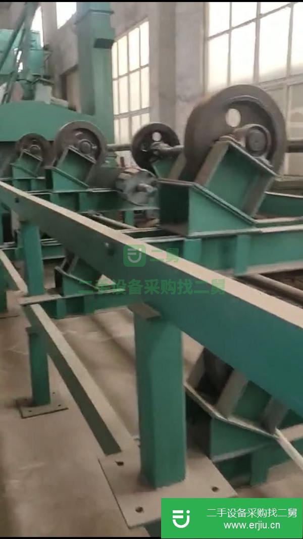 轉(zhuǎn)讓出售二手圓管專用拋丸機