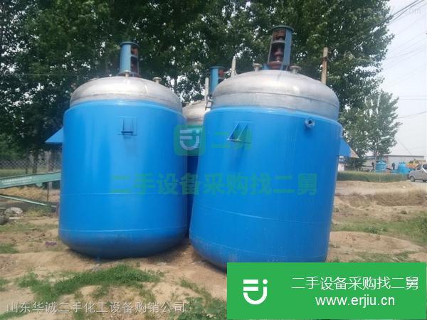 出售二手反應釜,搪瓷反應釜 不銹鋼反應釜,內外盤管反應釜,電加熱反應釜