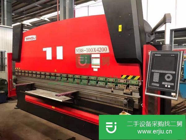 轉讓二手揚力MB8-100×4200折彎機