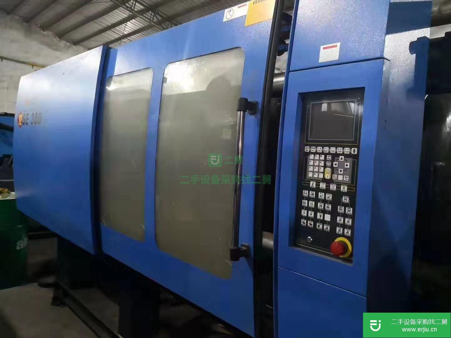出售二手注塑機(jī)省電泵申達(dá)380噸一臺(tái)