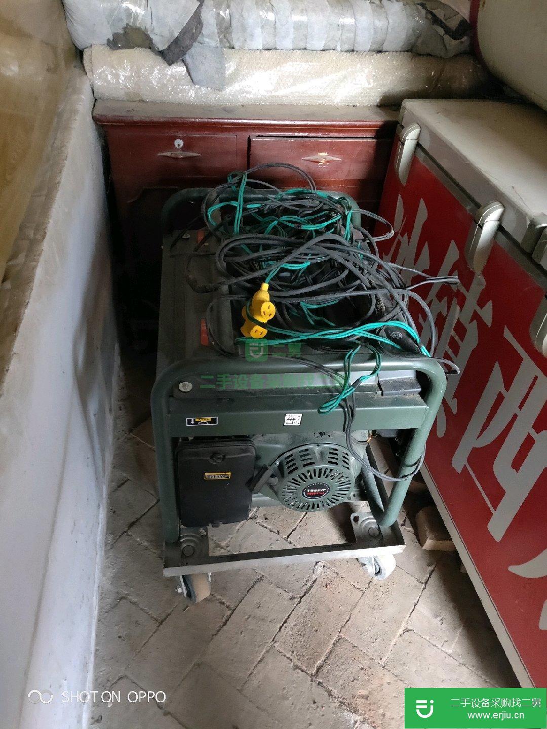 轉(zhuǎn)讓出售二手5千瓦的汽油發(fā)電機(jī)