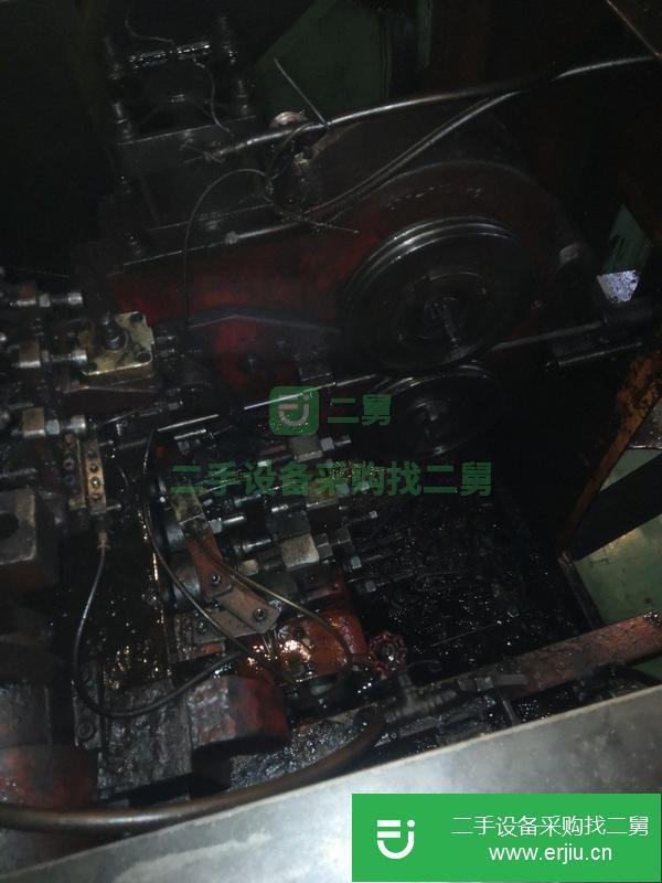 轉讓二手的臺灣春日83S高速冷墩機 浙江法鑫搓絲機一套接線能干