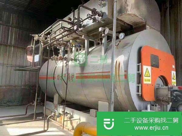 轉讓精品六噸冷凝式燃氣蒸汽鍋爐