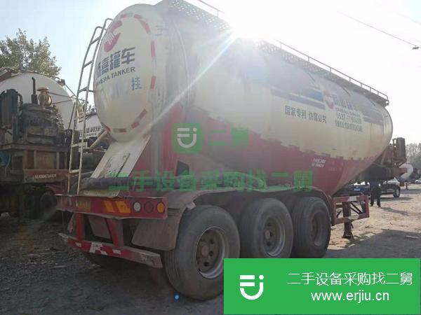 出售二手散裝水泥罐車35方標準罐001