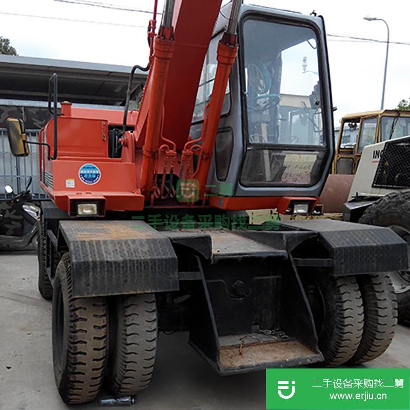 現貨轉讓 二手挖掘機 日立（Hitachi）輪式挖掘機 EX100W 11A