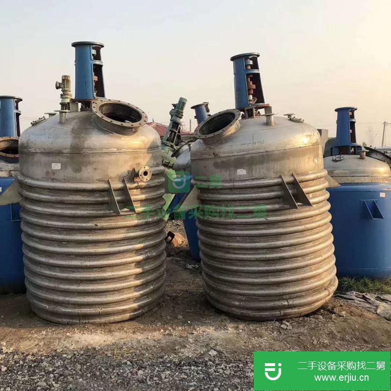 二手不銹鋼反應釜 搪瓷反應釜