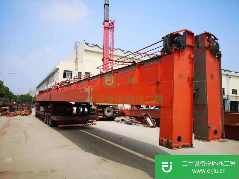 出售二手的QD雙梁天車10噸跨度28.5米一臺，卷揚機