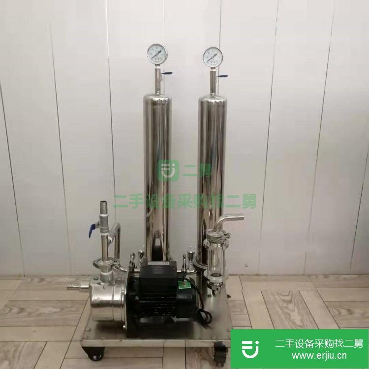 轉讓出售二手不銹鋼液體過濾機